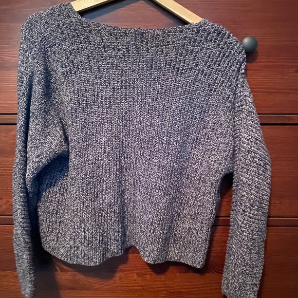 American Eagle Cropped Knit Cardigan - Picture 3 of 3